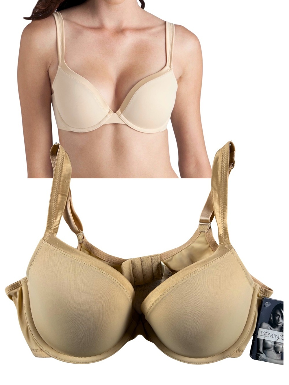 Dominique Everyday Nude Push Up Bra 36C
